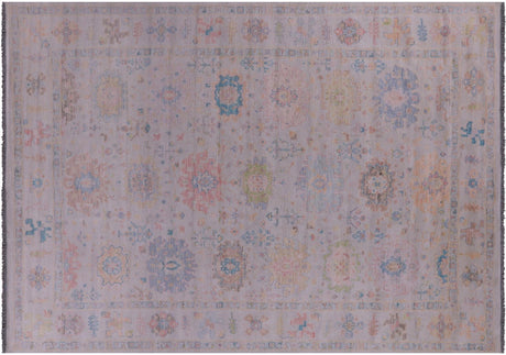 Hand-Knotted Turkish Oushak Wool Rug - Manhattan Rugs