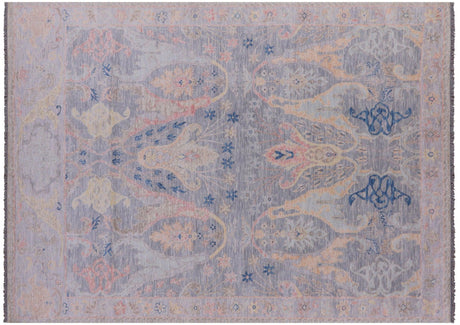 Turkish Oushak Handmade Wool Rug - Manhattan Rugs