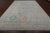 Silver Hand-Knotted Kazak Wool Rug 10' 2" X 14' 0" - Q19756