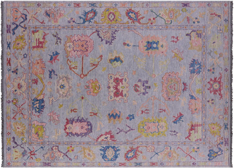 Hand Knotted Turkish Oushak Wool Rug - Manhattan Rugs