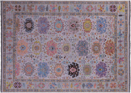 Turkish Oushak Handmade Wool Rug - Manhattan Rugs