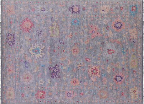 Turkish Oushak Hand Knotted Wool Rug - Manhattan Rugs