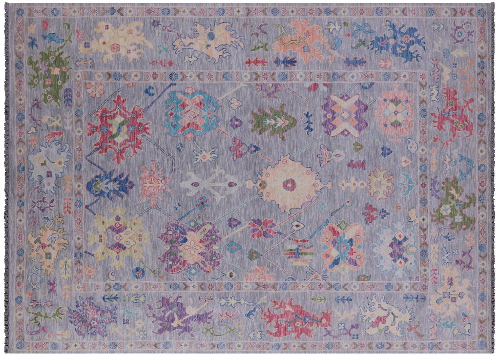 Hand-Knotted Turkish Oushak Rug - Manhattan Rugs