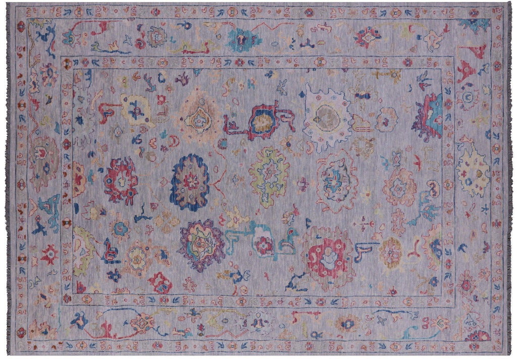 Hand-Knotted Turkish Oushak Rug - Manhattan Rugs