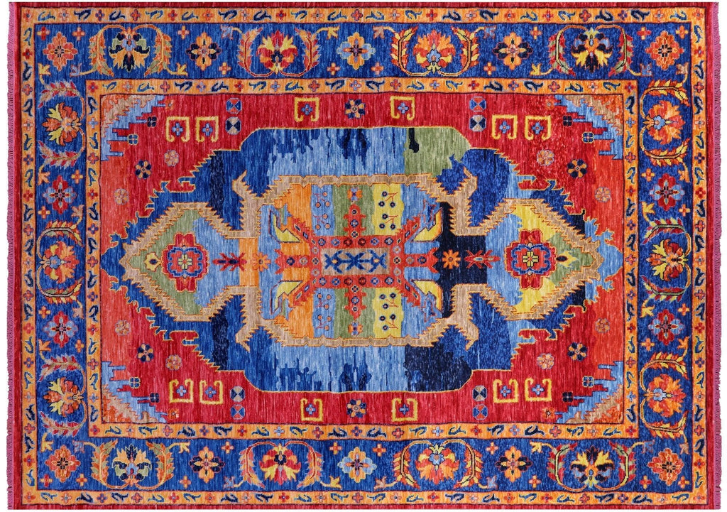 Heriz Serapi Hand-Knotted Wool Rug - Manhattan Rugs