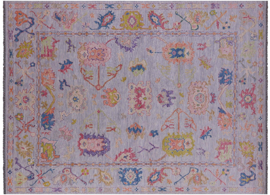 Handmade Turkish Oushak Wool Rug - Manhattan Rugs