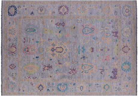 Hand-Knotted Turkish Oushak Wool Rug - Manhattan Rugs