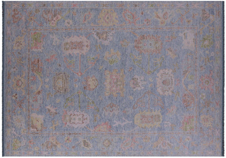 Turkish Oushak Handmade Wool Rug - Manhattan Rugs