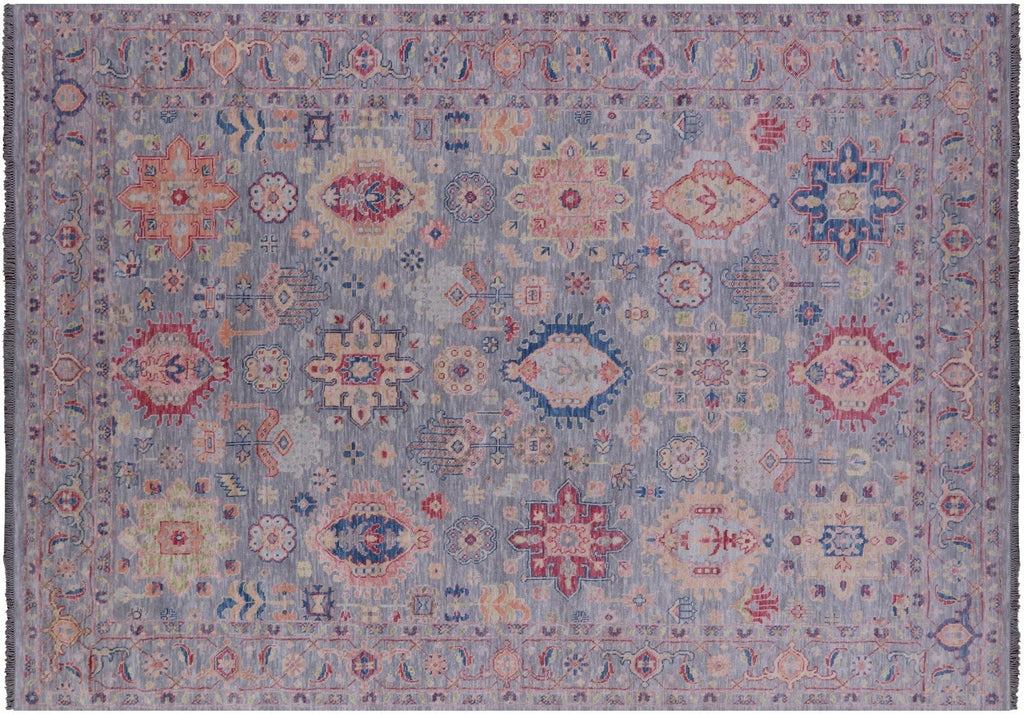 Kazak Hand-Knotted Wool Rug - Manhattan Rugs