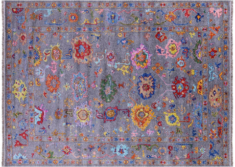 Turkish Oushak Handmade Wool Rug - Manhattan Rugs