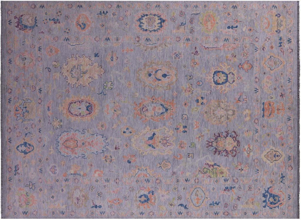 Handmade Turkish Oushak Wool Rug - Manhattan Rugs