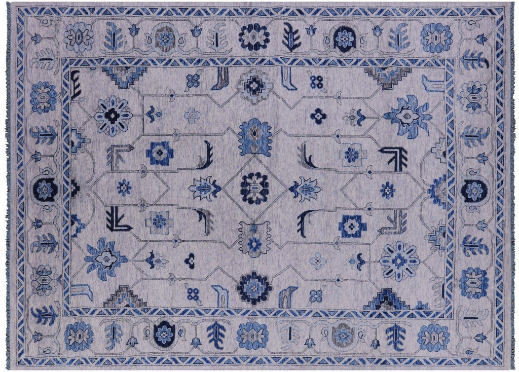 Handmade Turkish Oushak Wool Rug - Manhattan Rugs