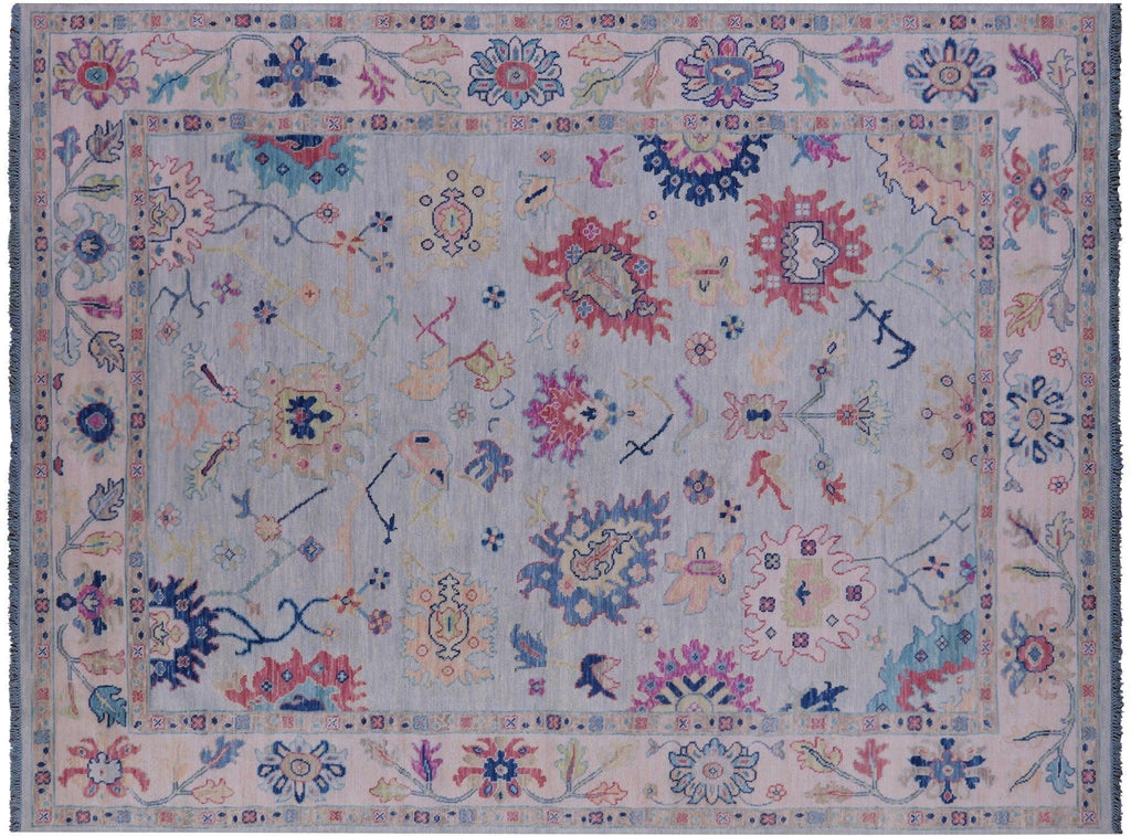 Turkish Oushak Handmade Wool Rug - Manhattan Rugs