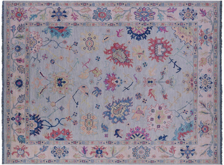 Turkish Oushak Handmade Wool Rug - Manhattan Rugs