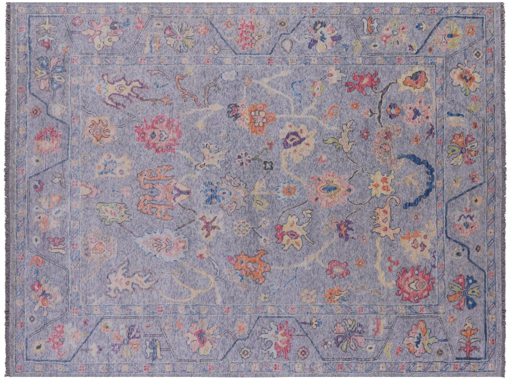 Turkish Oushak Handmade Wool Rug - Manhattan Rugs