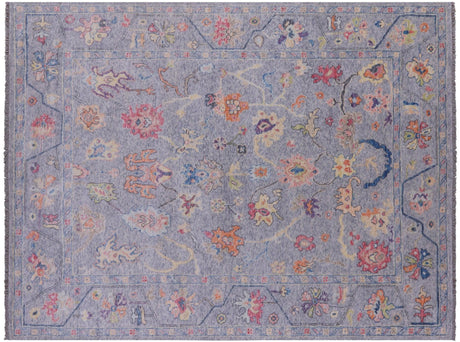 Turkish Oushak Handmade Wool Rug - Manhattan Rugs