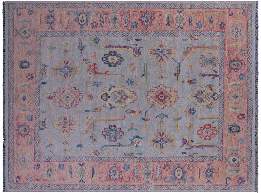 Handmade Turkish Oushak Wool Rug - Manhattan Rugs