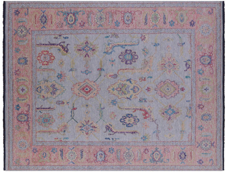Hand Knotted Turkish Oushak Wool Rug - Manhattan Rugs