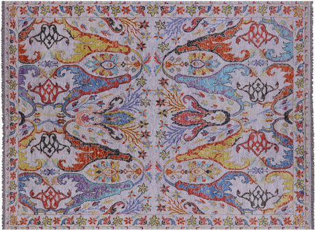 Hand Knotted Turkish Oushak Rug - Manhattan Rugs