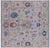 Square Turkish Oushak Hand Knotted Rug - Manhattan Rugs