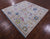 Square Turkish Oushak Hand Knotted Rug - Manhattan Rugs