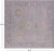 Square Handmade Turkish Oushak Wool Rug - Manhattan Rugs