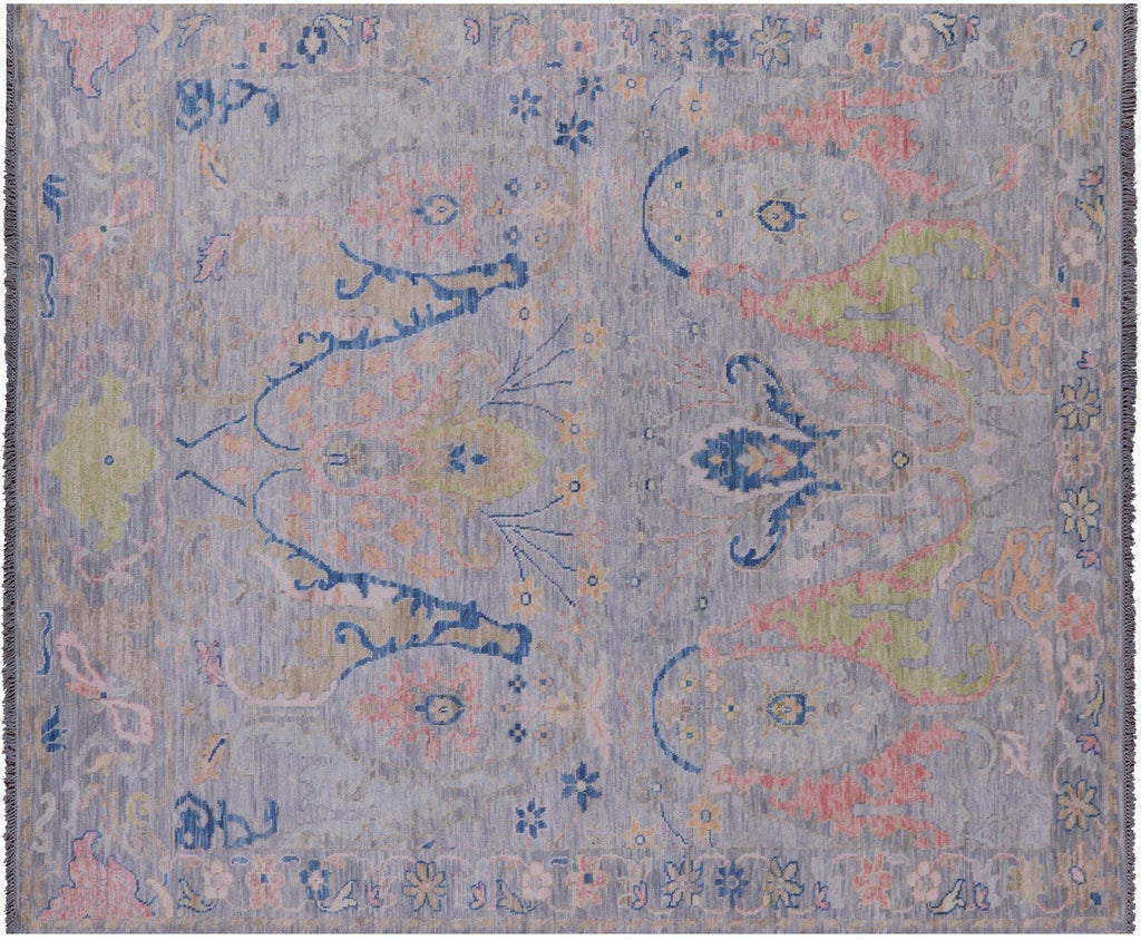 Turkish Oushak Handmade Wool Rug - Manhattan Rugs