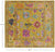 Square Turkish Oushak Handmade Wool Rug - Manhattan Rugs