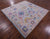 Square Turkish Oushak Handmade Wool Rug - Manhattan Rugs