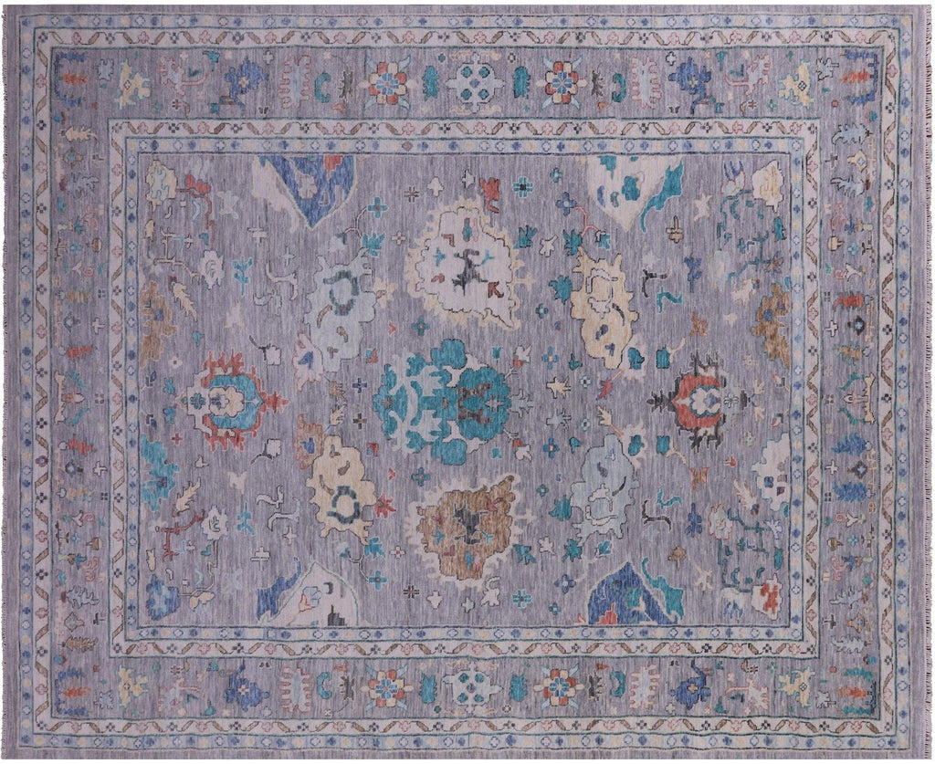 Hand-Knotted Turkish Oushak Wool Rug - Manhattan Rugs