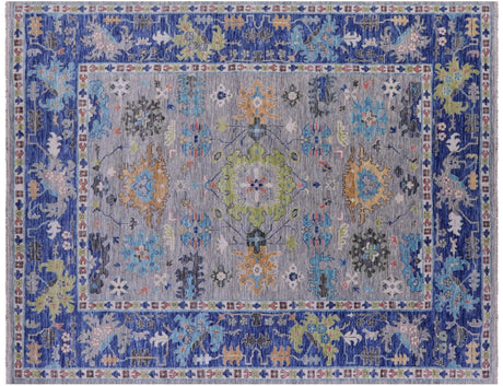 Turkish Oushak Hand Knotted Wool Rug - Manhattan Rugs