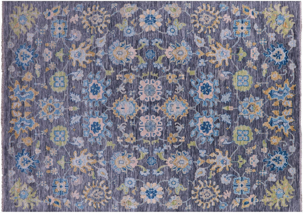 Turkish Oushak Handmade Wool Rug - Manhattan Rugs