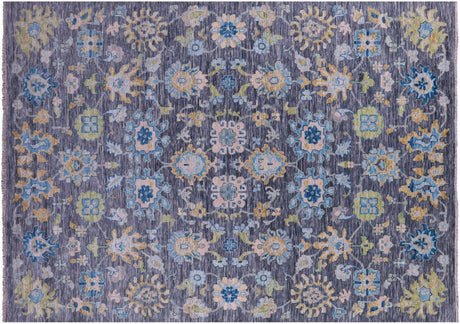 Turkish Oushak Handmade Wool Rug - Manhattan Rugs