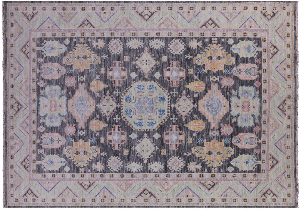 Hand Knotted Kazak Wool Rug - Manhattan Rugs