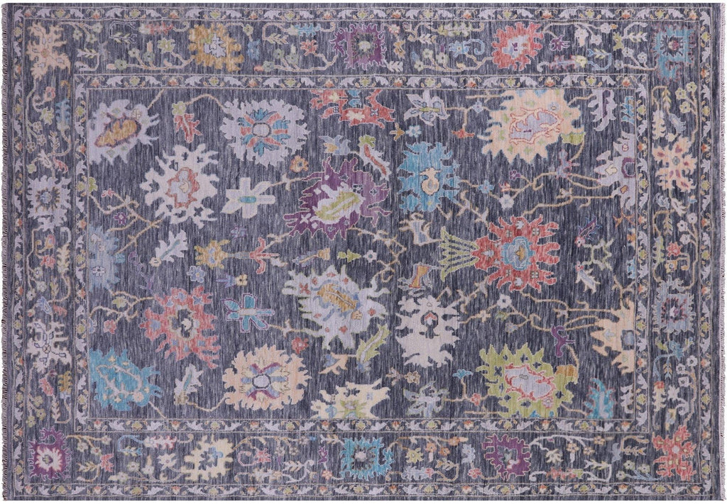 Turkish Oushak Handmade Wool Rug - Manhattan Rugs