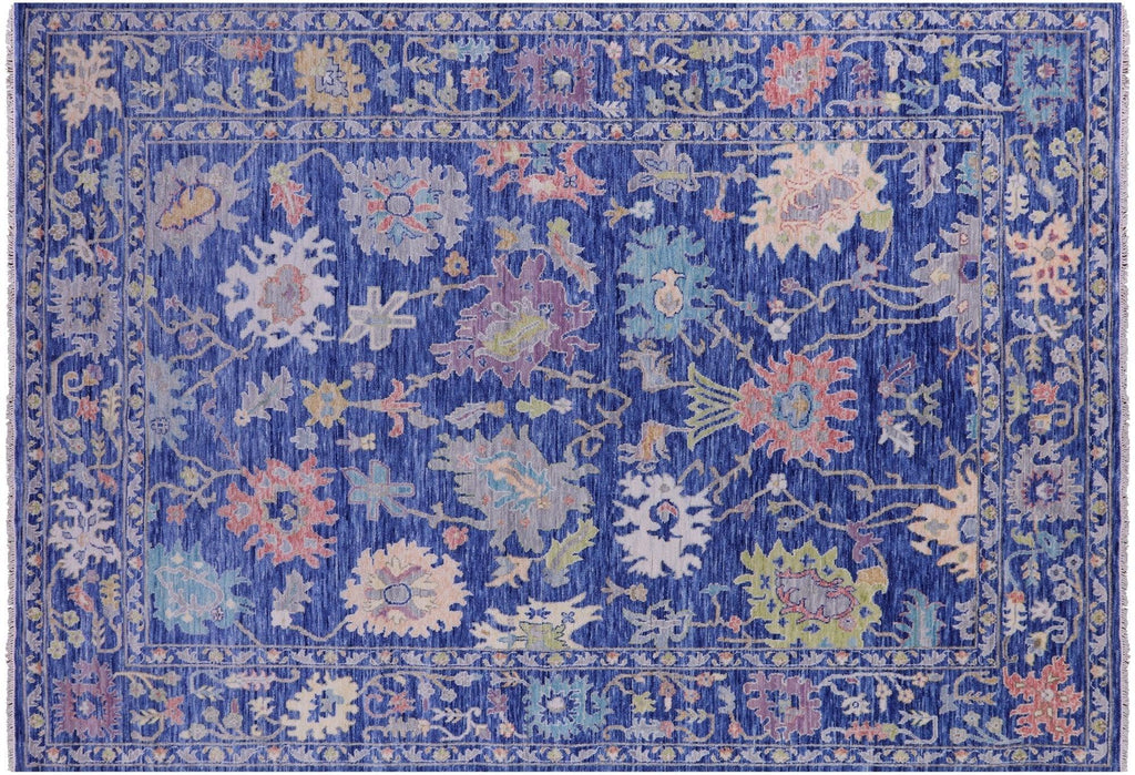 Turkish Oushak Handmade Wool Rug - Manhattan Rugs