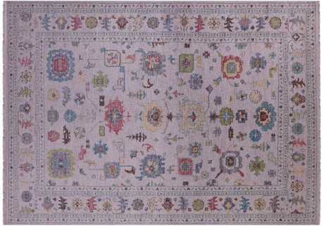 Turkish Oushak Hand Knotted Rug - Manhattan Rugs