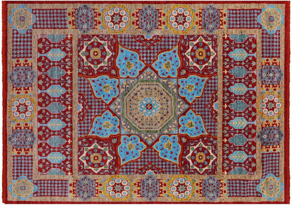 Hand Knotted Mamluk Wool Rug - Manhattan Rugs