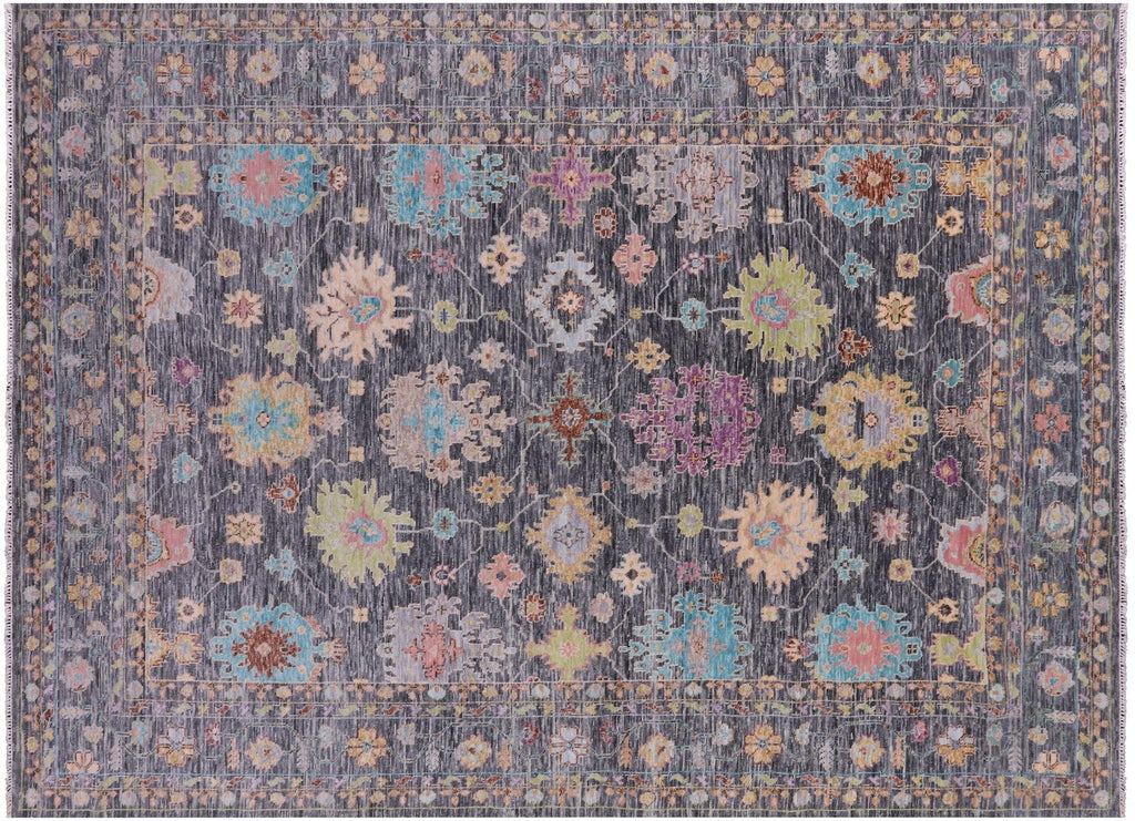 Turkish Oushak Hand Knotted Wool Rug - Manhattan Rugs