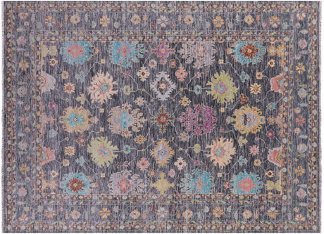 Turkish Oushak Hand Knotted Wool Rug - Manhattan Rugs