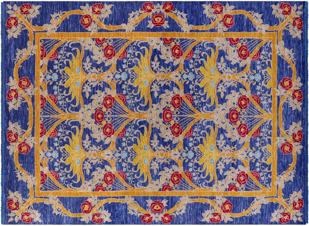 Handmade William Morris Wool Rug - Manhattan Rugs