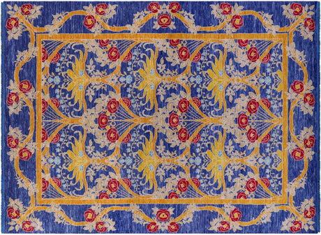 Handmade William Morris Wool Rug - Manhattan Rugs