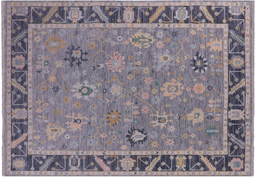 Turkish Oushak Handmade Wool Rug - Manhattan Rugs