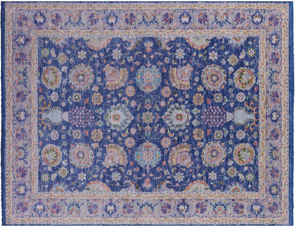 Persian Tabriz Hand-Knotted Wool Rug - Manhattan Rugs