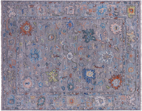 Turkish Oushak Hand-Knotted Wool Rug - Manhattan Rugs