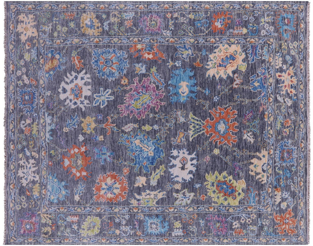 Turkish Oushak Hand-Knotted Wool Rug - Manhattan Rugs