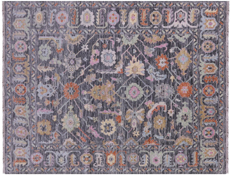 Turkish Oushak Hand Knotted Wool Rug - Manhattan Rugs