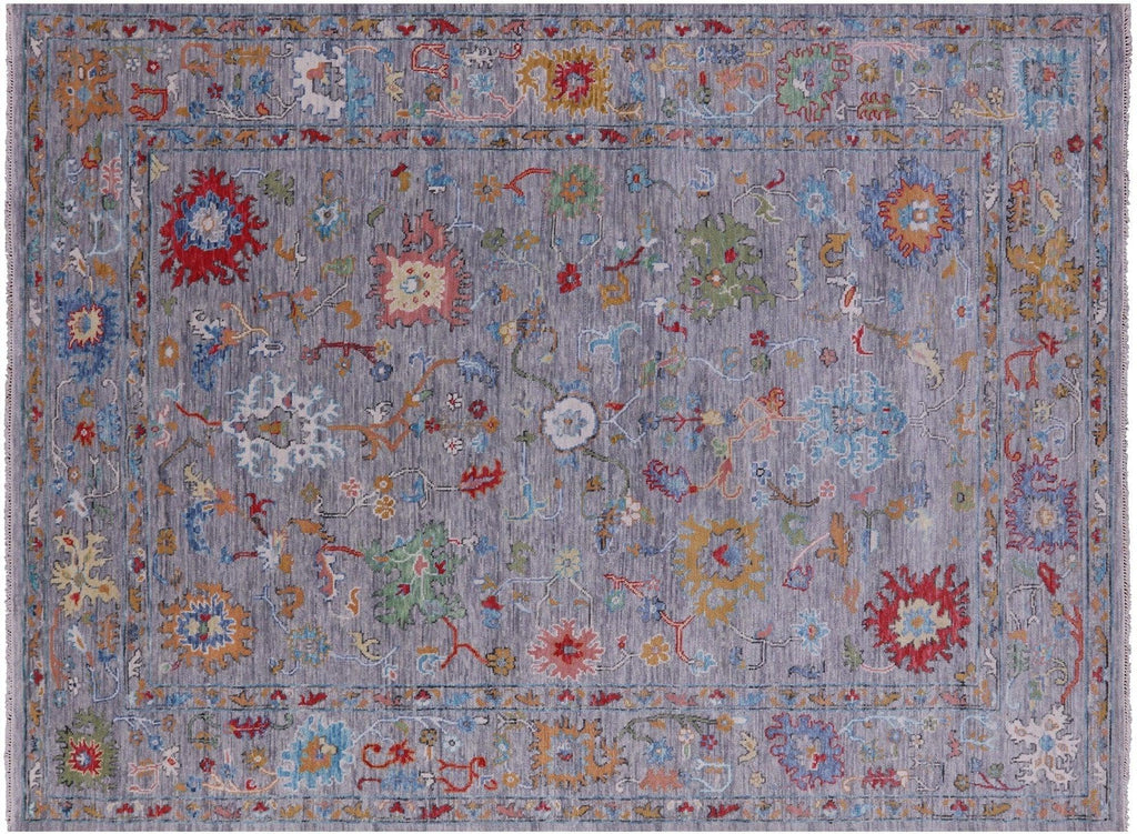 Hand Knotted Turkish Oushak Wool Rug - Manhattan Rugs