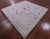 Grey 10' Square Turkish Angora Oushak Hand Knotted Wool Rug - Q19995