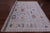 Grey 10' Square Turkish Angora Oushak Hand Knotted Wool Rug - Q19995